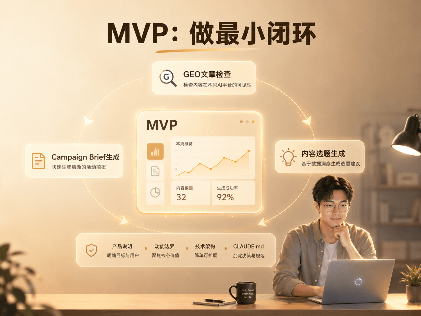 MVP：做最小闭环