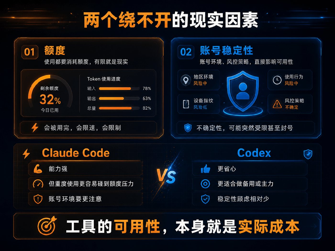 两个绕不开的现实因素